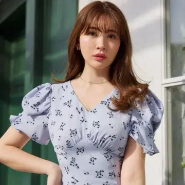 [ 새상품급 ] Muguet-Printed Mermaid Dress