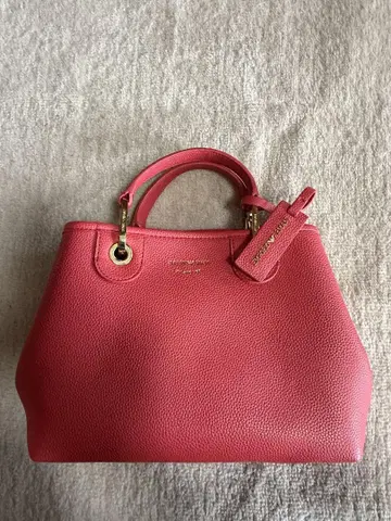 엠포리오 아르마니 빨간색 숄더 & 핸드백