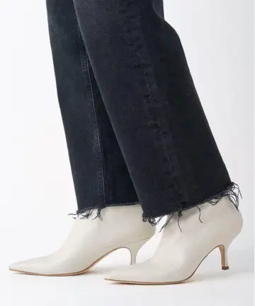[ BRENTELLA ] SHORT BOOTS 화이트 37
