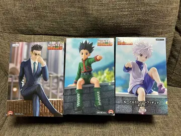 HUNTER x HUNTER 피규어 3체 세트 누스트 곤 레오리오 키루아