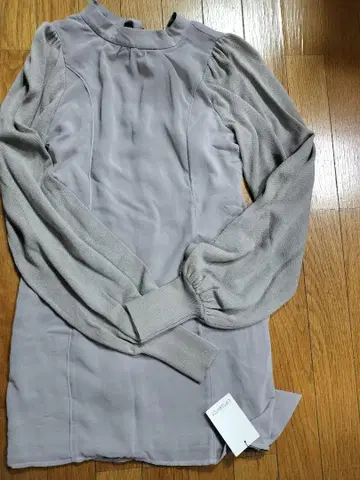 LIP SERVICE 그레이 튜닉 상의 702 S