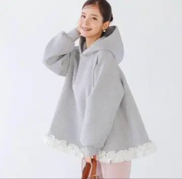 밑단 프릴 텐트 라인 후디 핏모어 yori 셀포드 좋아하시는 분께