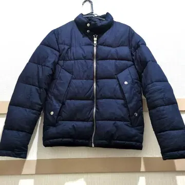 ZARA 자라 네이비 퀼팅 다운 자켓