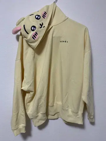 후드 부착 후드티 (치이카와, 토끼)