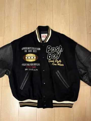 posh boy 바시티 자켓 구제 의류 아메카지 라이더스 vanson