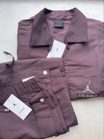 [미사용 새상품] Jordan x A Ma Maniere 자켓 팬츠 세트