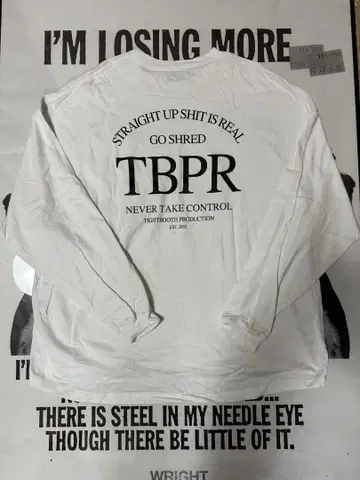 TIGHBOOTH 타이트 부스 롱 셔츠