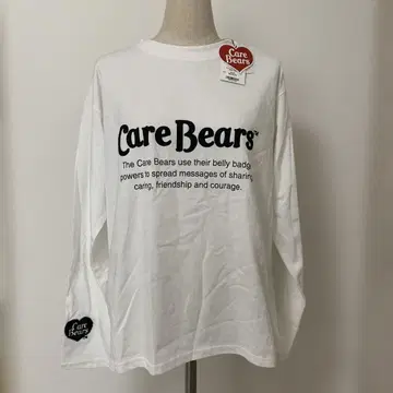 PAGEBOY 케어베어 롱T 화이트