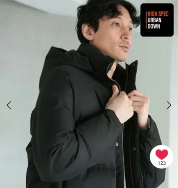 HIGH SPEC URBAN DOWN 블랙 S