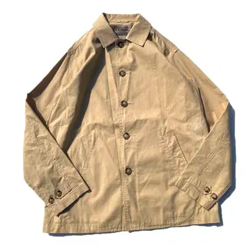 [ 00s ] L.L.Bean 숏 길이 스텐카라 코트 베이지 S