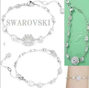 [ 새상품, 미사용 ] 스와로브스키 여성용 팔찌 뱅글 발찌