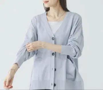 정말 깔끔한 V넥 보송보송 가디건 글로벌 워크