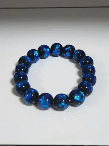 반딧불이 유리 심해 파랑 12mm