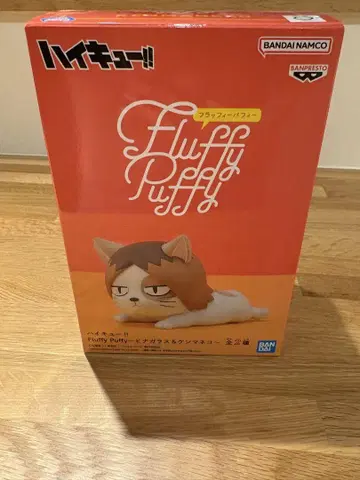 하이큐!! Fluffy Puffy 피규어 켄마 고양이