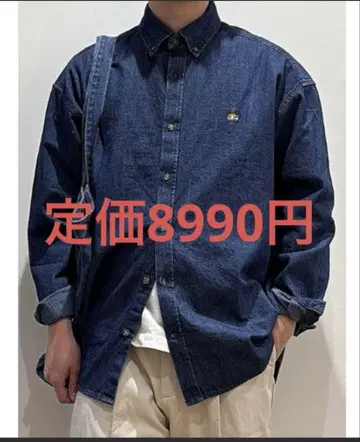브라난 베어 데님 빅 셔츠 GAP