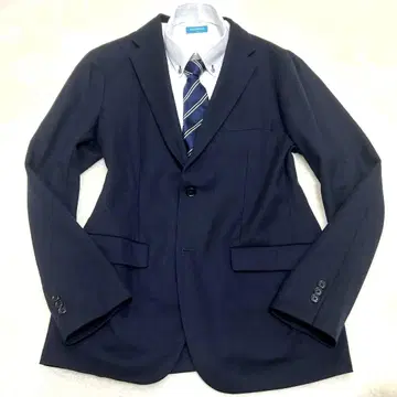 [컨디션 최상] 유나이티드 애로우즈 스트레치 테일러드 자켓 네이비 XL