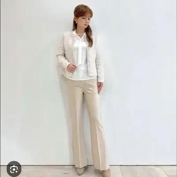 모코아즈 포멀 자켓 블라우스