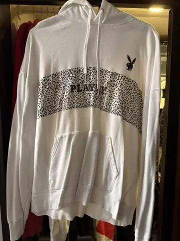 JOYRIC x PLAYBOY 레오파드 후드티 XL