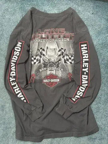 HARLEY-DAVIDSON 롱티 그레이