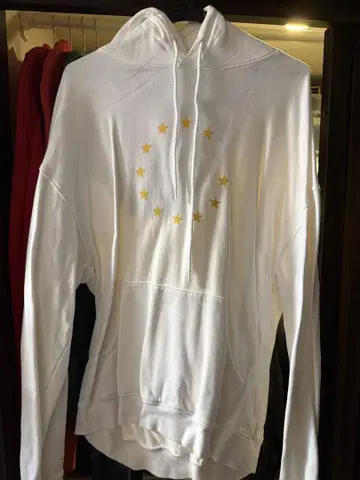 souvenir official 화이트 후드티 XL 별 디자인