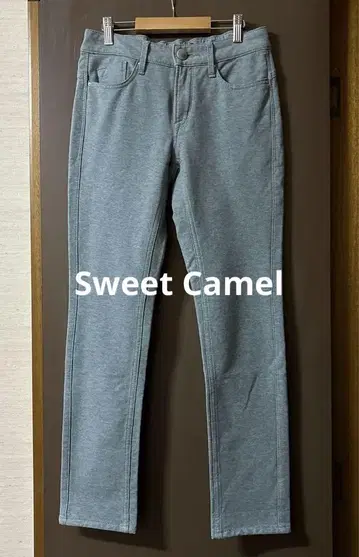 Sweet Camel / 블루 그레이 / 스트레이트 팬츠