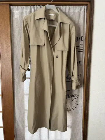 a.v.v standard 베이지 롱 코트