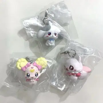 미개봉 푸치큐아 메지루시 액세서리 2 가챠 3개 세트