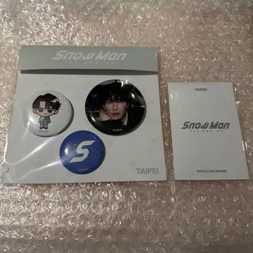 Snow Man 팝업 타이베이 와타나베 쇼타 세트