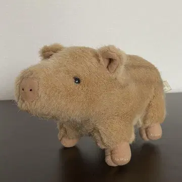 레어 당시물 레트로 새끼 멧돼지 봉제 인형 s.w.d original