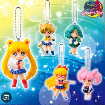 세일러문 스윙 2 키링 전 5종 세트