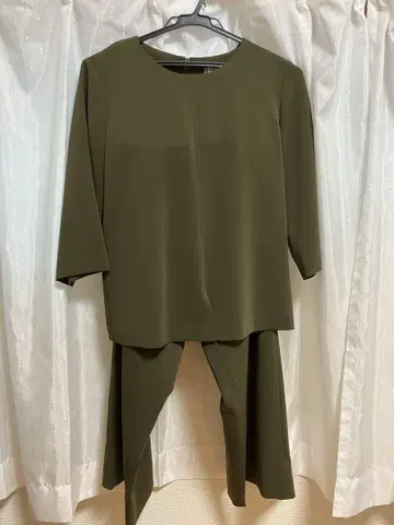 띠어리 루스 블라우스 팬츠 셋업