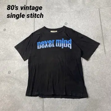80s 빈티지 싱글 스티치 NEVER MIND NIRVANA