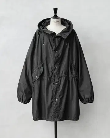 미군 리메이크 스노우 카모 모즈 코트 XL