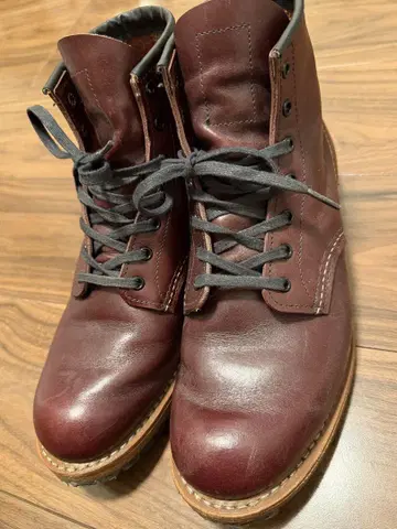 RED WING SHOES 9011 버건디 워크 부츠 사이즈 26.5