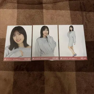 노기자카46 시바타 유나 맨투맨 3종 컴프