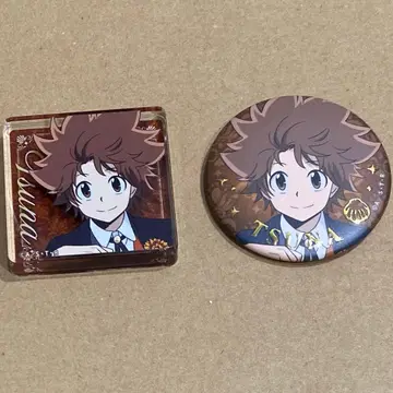 리본 사와다 츠나요시 아니쿠 캔뱃지 가정교사 히트맨 REBORN!!