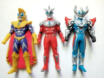 울트라맨 지드 소프트 비닐 3체 세트