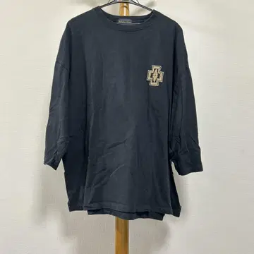 Pendleton 블랙 7부 소매 티셔츠 XL