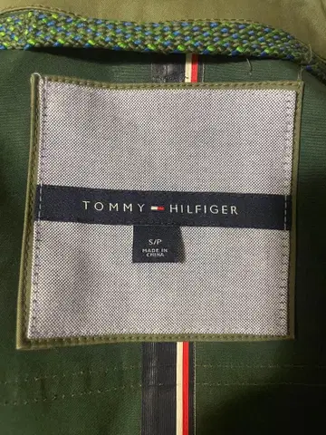 TOMMY HILFIGER 밀리터리 자켓 S/P 올리브 그린