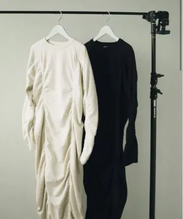 anuke Gather Sweat Onepiece 36 아이보리