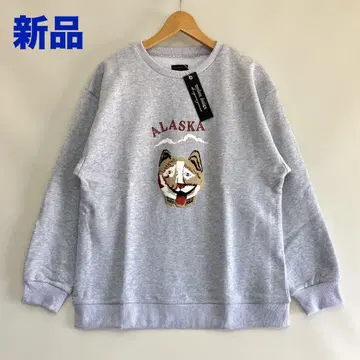 새상품 modem design 수베니어 맨투맨 ALASKA GRAY M