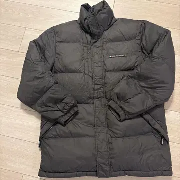 남성용 휠라 스포츠 FILA SPORT 다운 코트 블랙 L