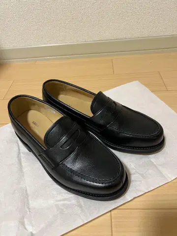 [ REGAL ] 리갈 V214 코인 로퍼 블랙 24.5cm