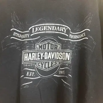 HARLEY DAVIDSON 티셔츠