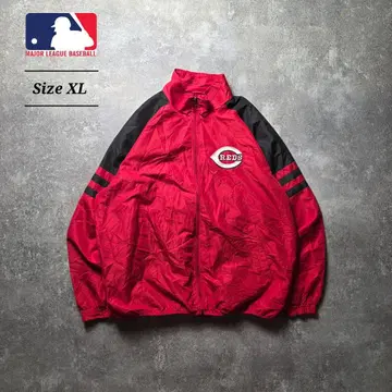MLB 메이저리그베이스볼 신시내티 레즈 나일론 자켓 레드 빨간색 XL