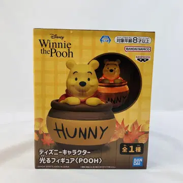 디즈니 캐릭터 빛나는 피규어 POOH 푸우