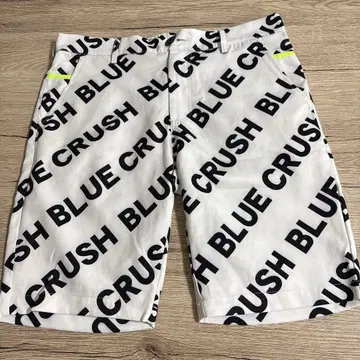 BLUE CRUSH 로고 프린트 팬츠