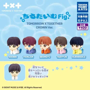 투모로우바이투게더 CROWN Ver. 피규어 5개