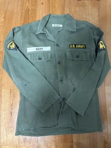 US ARMY UTILITY SHIRT 13STARS BUTTOM 50s