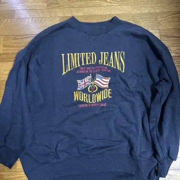 LIMITED JEANS 네이비 트레이닝복 M 사이즈